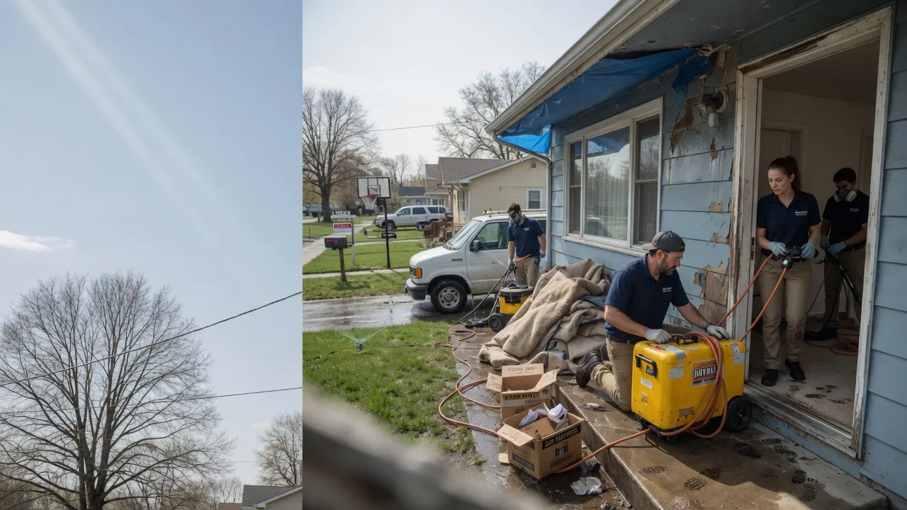 Basement Flood Cleanup in Hendersonville, NC near me